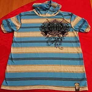 Short sleeve hooded Tshirt